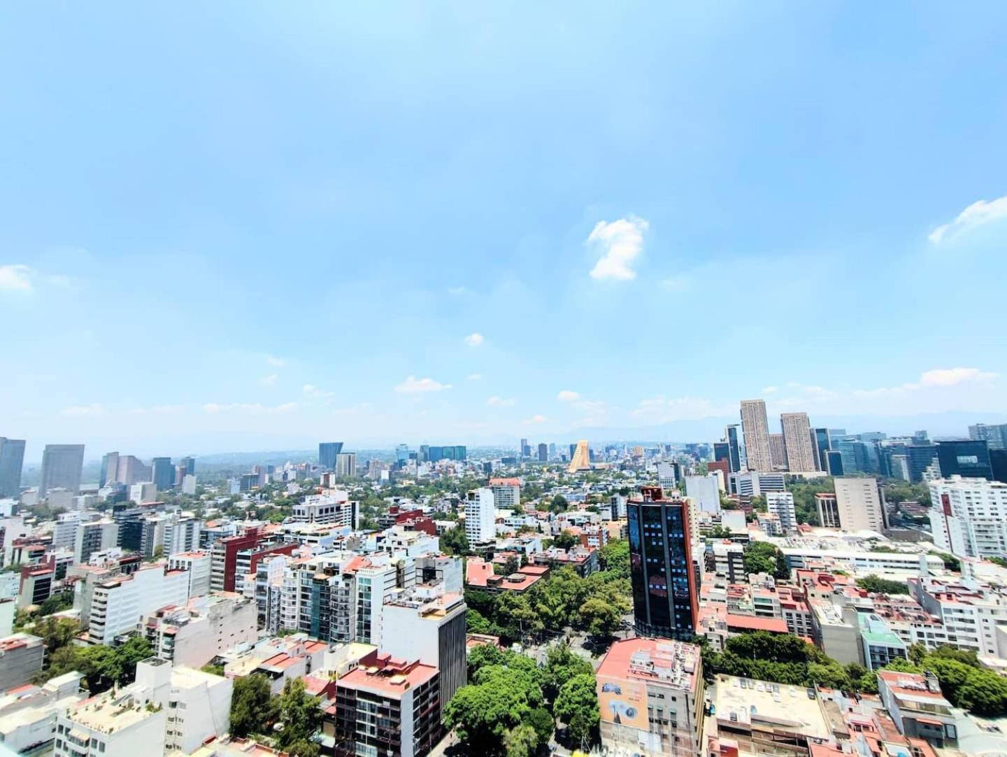 Alluring Views, Luxuriously Appointed In Polanco Kota Meksiko Bagian luar foto