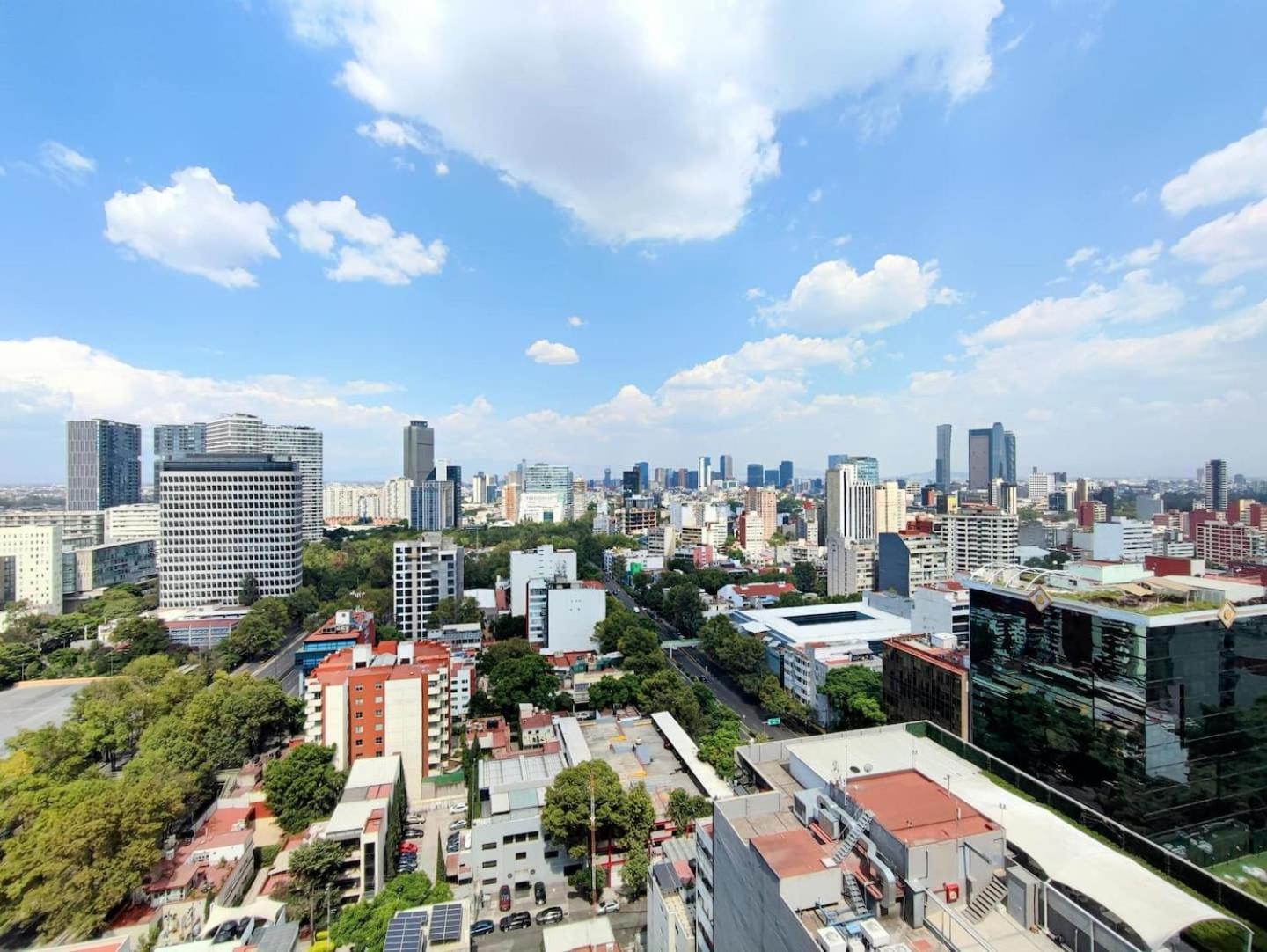Alluring Views, Luxuriously Appointed In Polanco Kota Meksiko Bagian luar foto