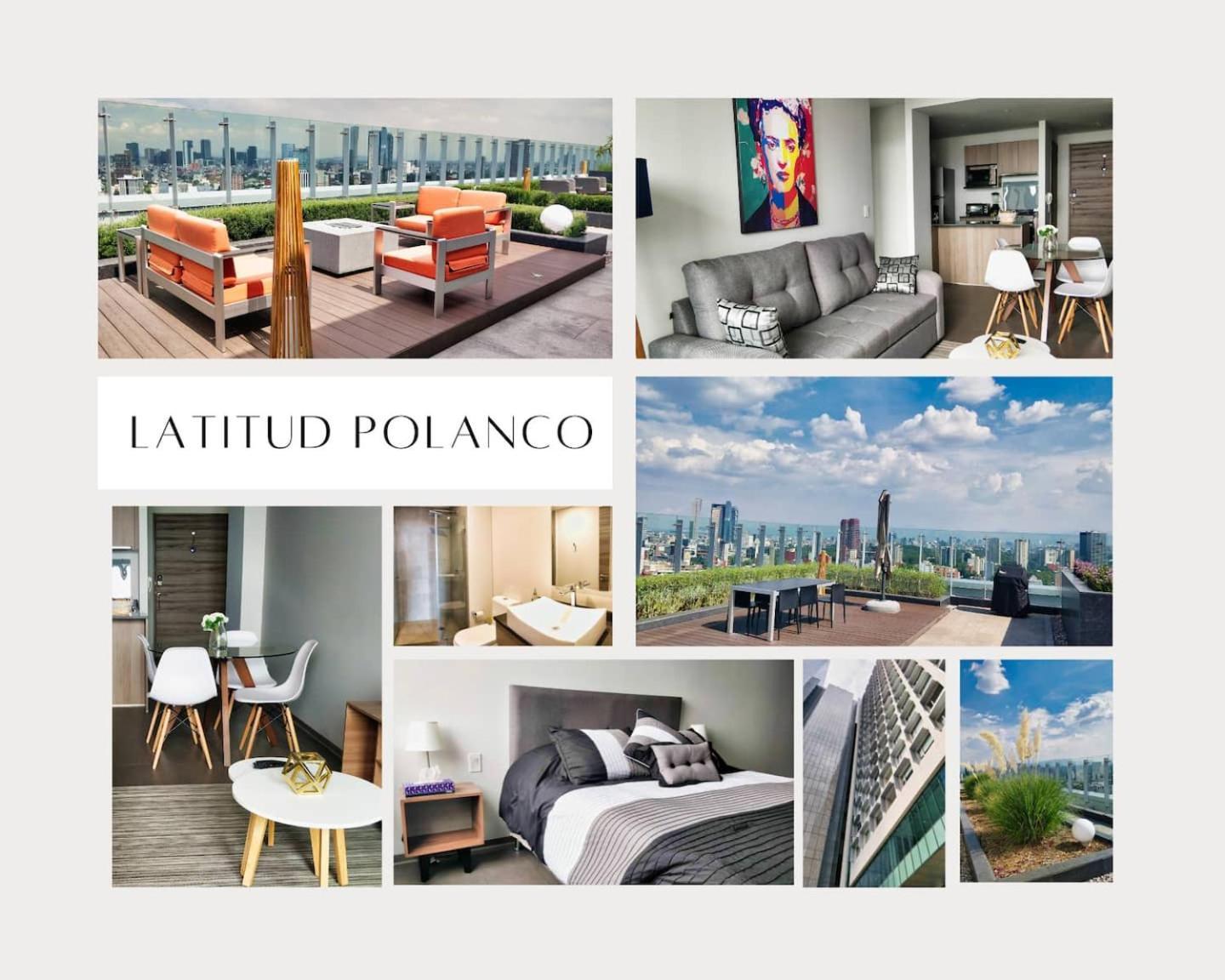 Alluring Views, Luxuriously Appointed In Polanco Kota Meksiko Bagian luar foto