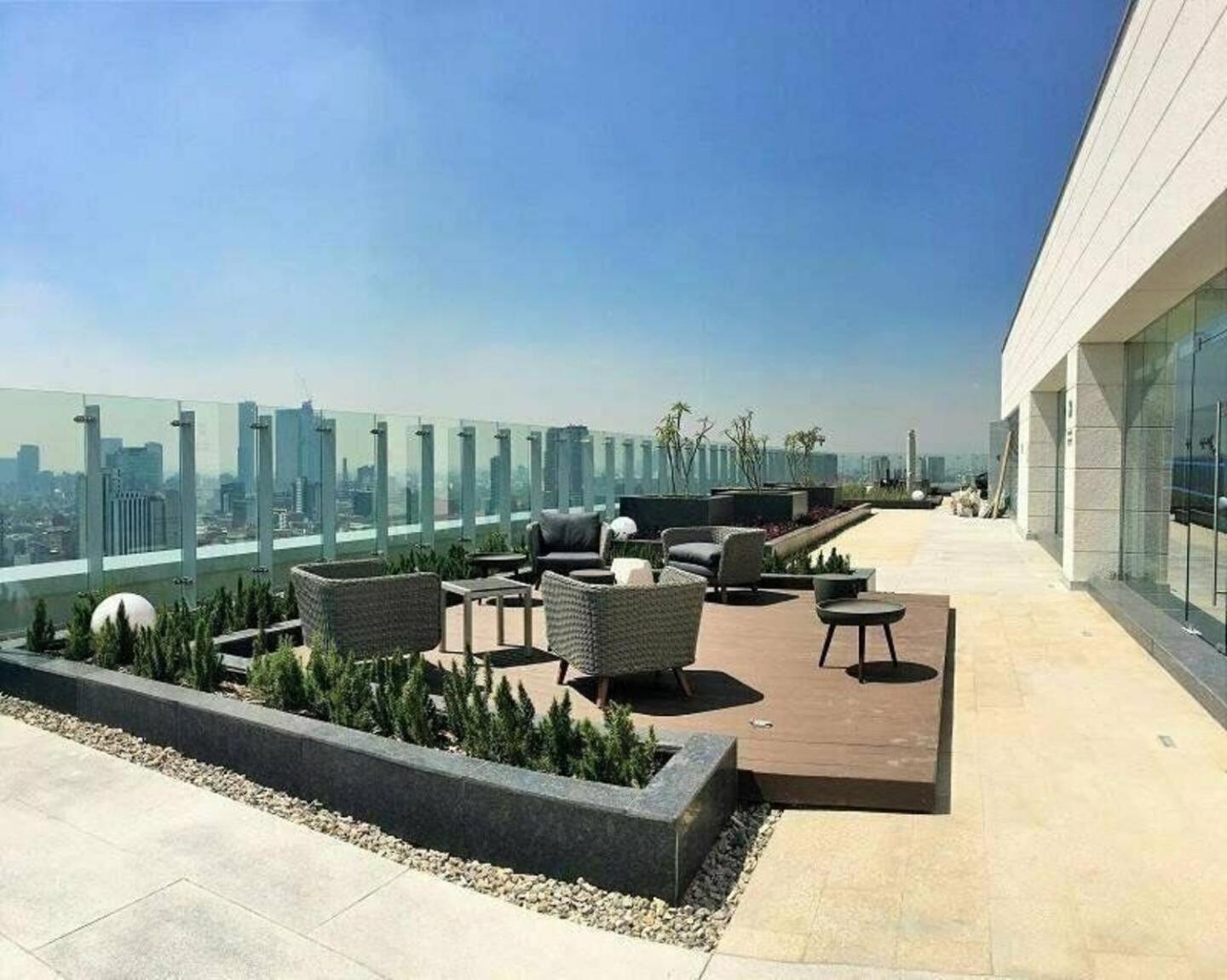 Alluring Views, Luxuriously Appointed In Polanco Kota Meksiko Bagian luar foto