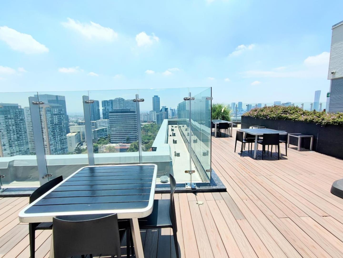 Alluring Views, Luxuriously Appointed In Polanco Kota Meksiko Bagian luar foto
