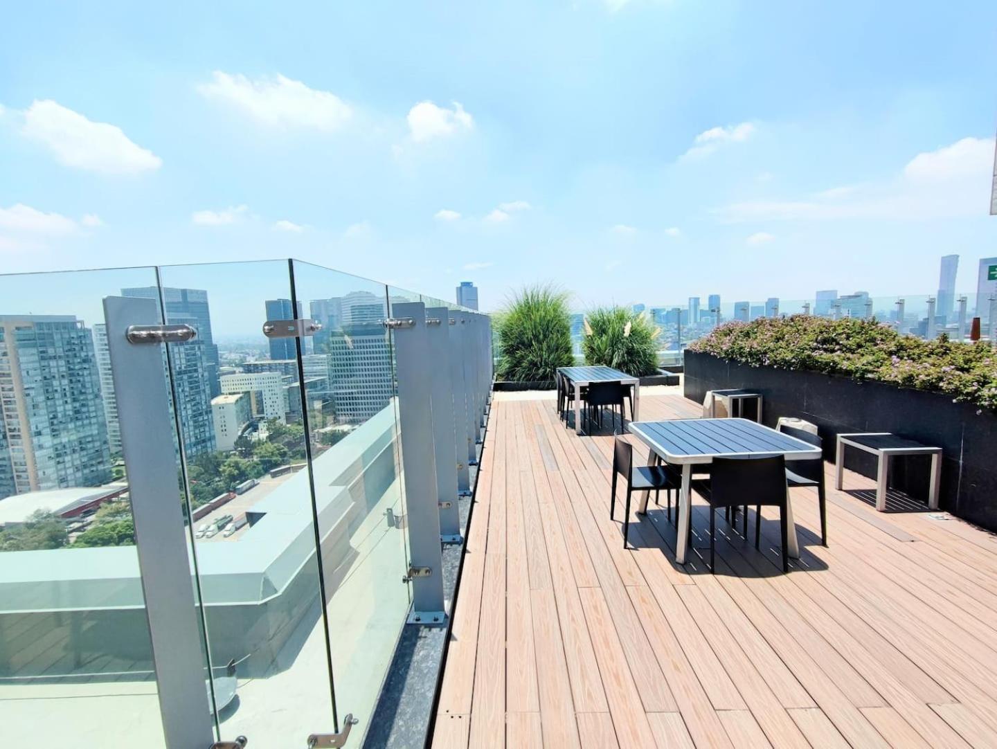 Alluring Views, Luxuriously Appointed In Polanco Kota Meksiko Bagian luar foto